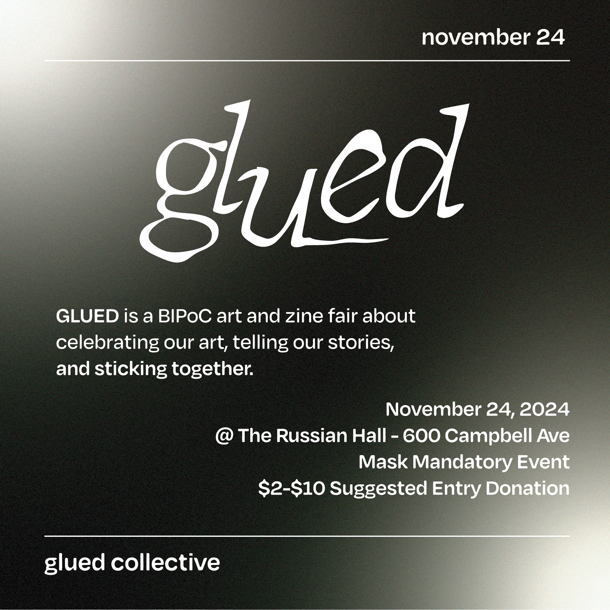 Glued Arts Fair Social Media 2